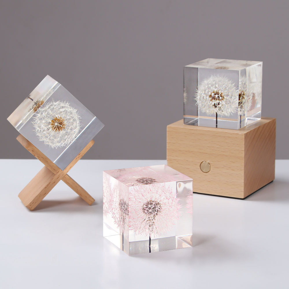 Flower Preservation Resin - Одуванчик, консервированные свежие цветы и сушеные