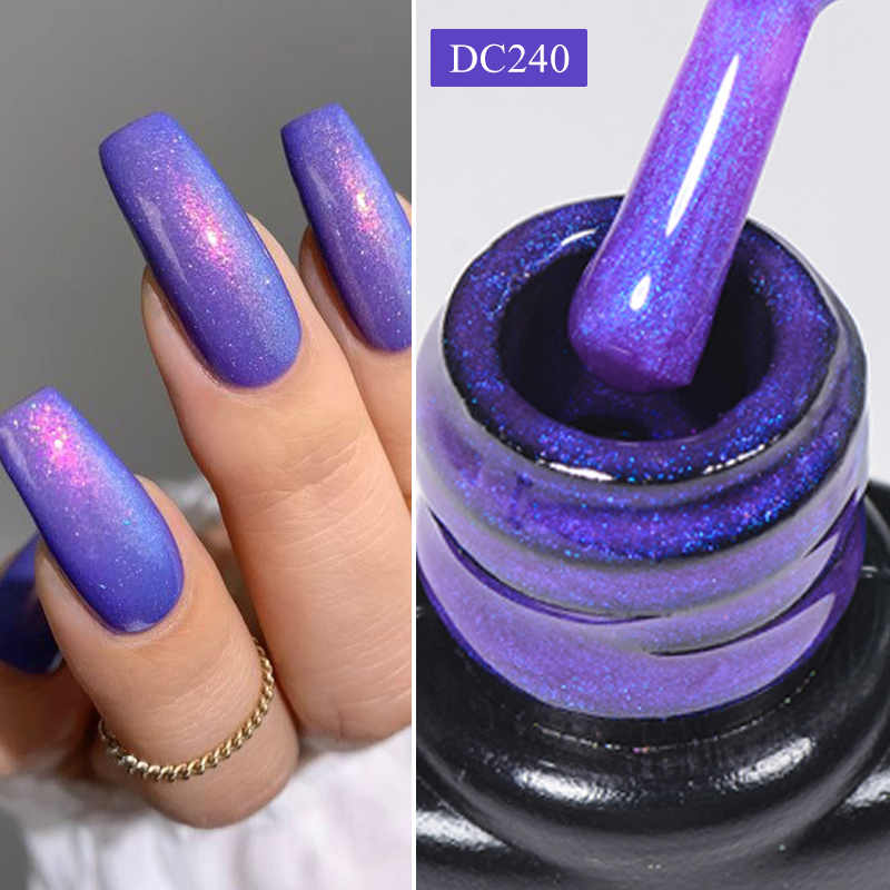 Gold Foil Flakes - Mtssii 7 мл Aurora Glitter Rubber