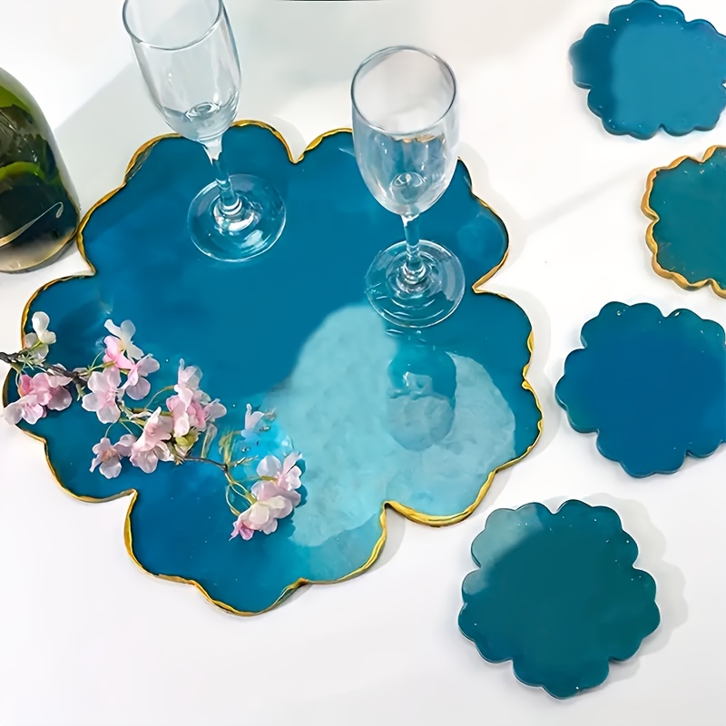 Flower Preservation Resin - Набор из 5 силиконовых форм: зеркало,