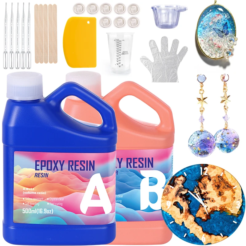 Resin Jewelry Kit - Набор для легкого смешивания эпоксидной смолы: