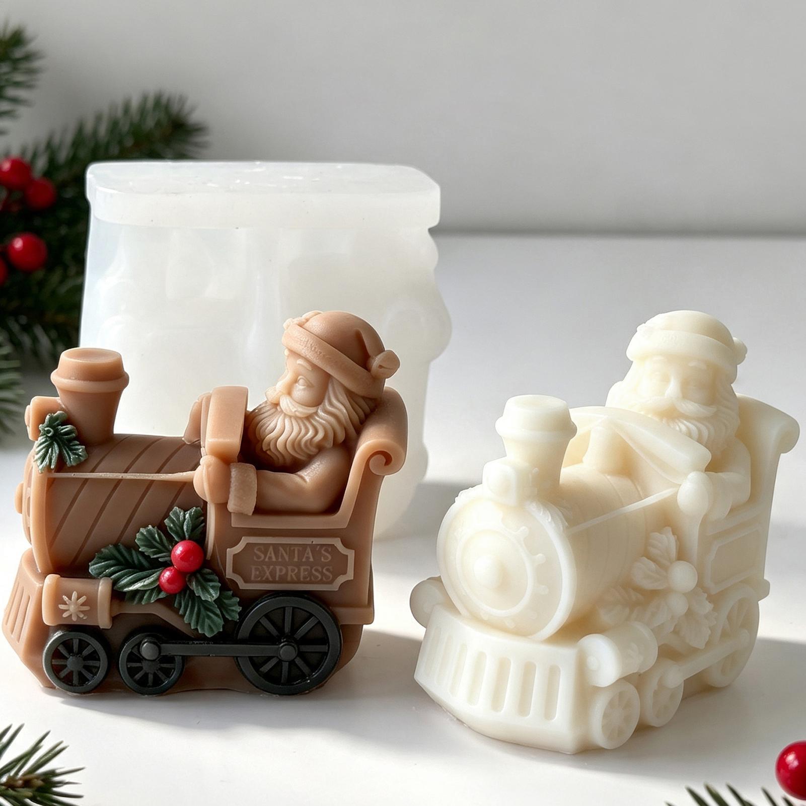 Resin Craft For Beginners - Форма для изготовления рождественских свечей в