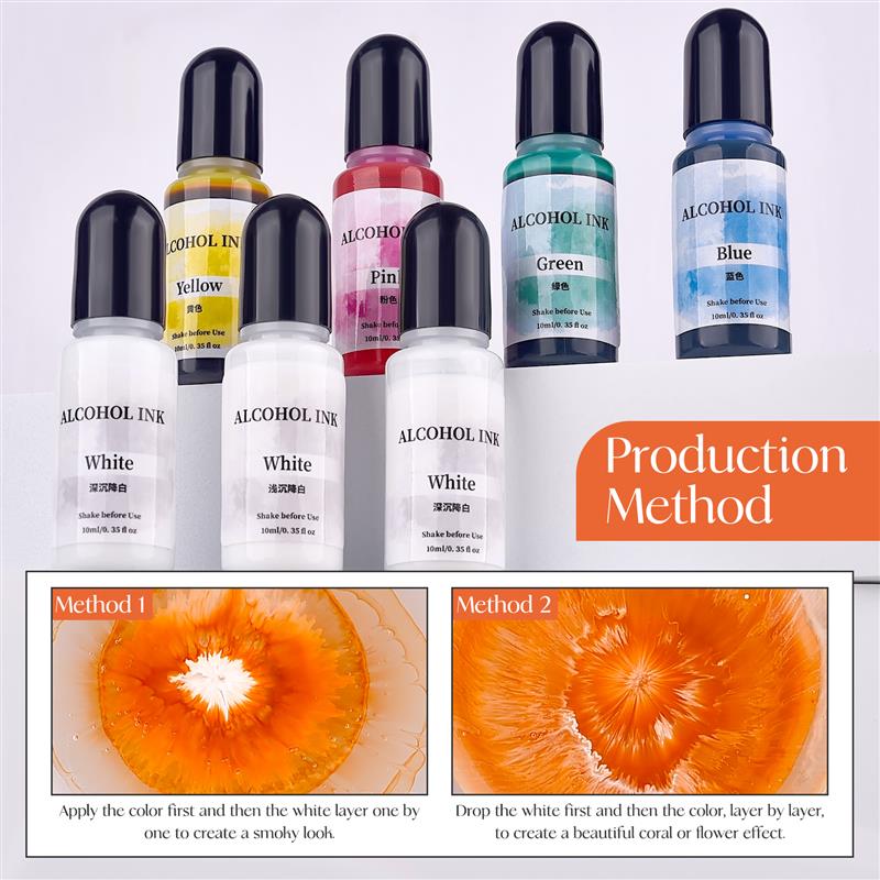 Resin Dye Alcohol - 10 мл/шт. Эссенция смолы спиртовые жидкие