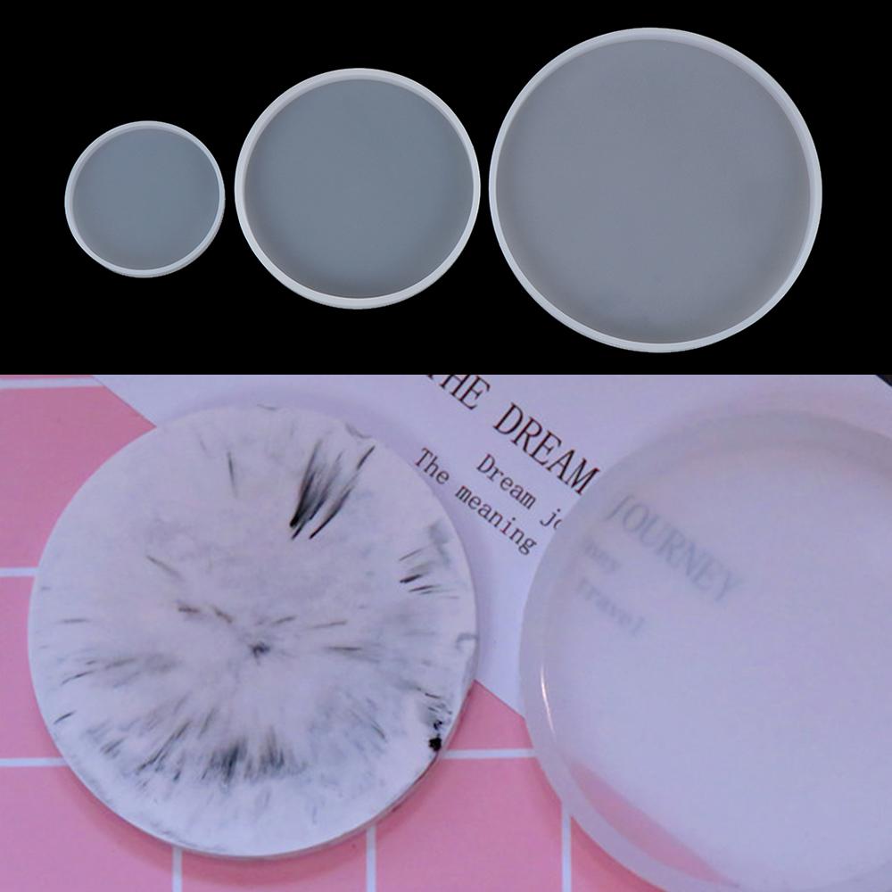 Coaster Mold Round - Силиконовые формы для литья из эпоксидной