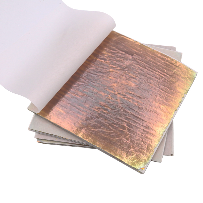 Gold Foil Flakes - 14x14 см красочный лист с имитацией