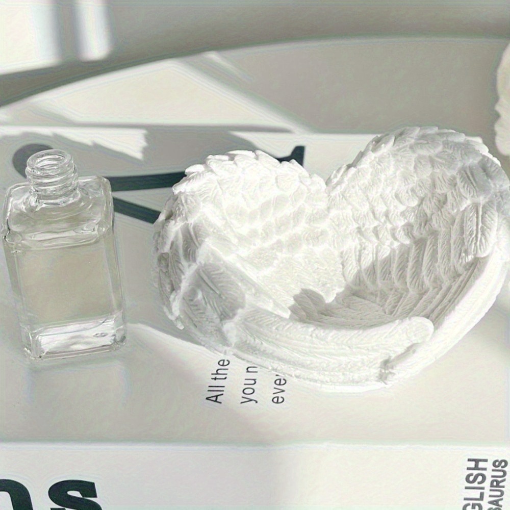 Resin Craft Ideas - 1 шт. силиконовая форма «Сердце ангела»