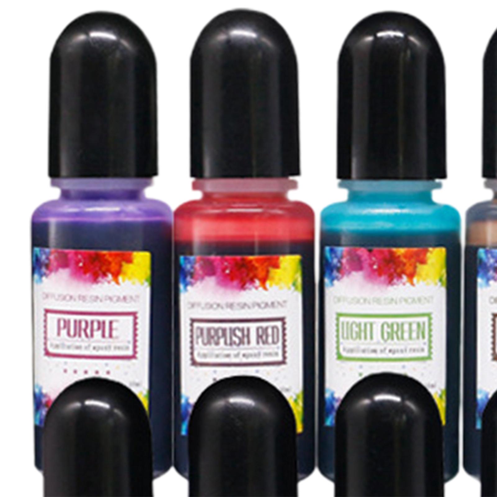 Набор из 24 спиртовых чернил д – обзор и цена Resin Dye Alcohol