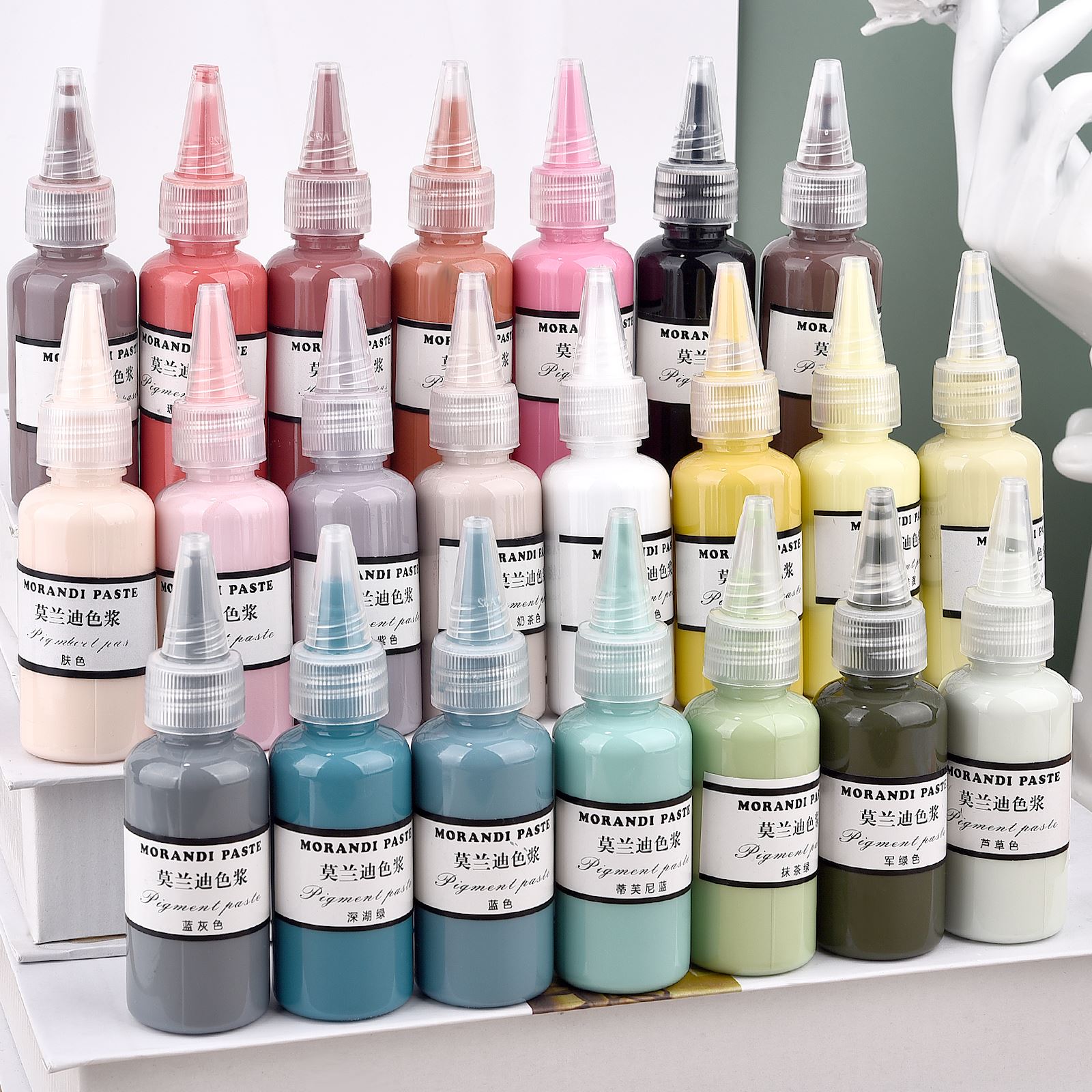 Цвета Morandi, пигменты из жид – обзор и цена Resin Dye Alcohol