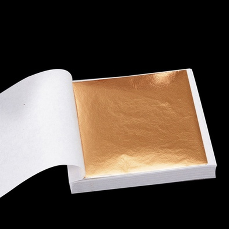 100 шт., листы бумаги для худо – обзор и цена Gold Foil Flakes