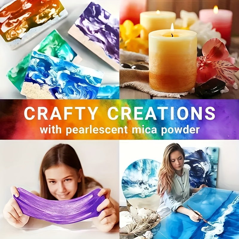 24 цвета/8 цветов, 5 граммов,  – обзор и цена Resin Pigment Set