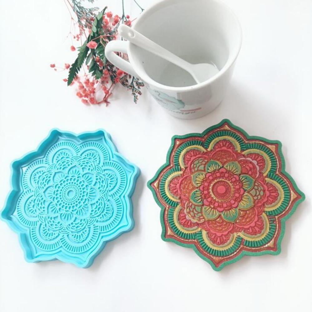 Силиконовая форма для подставк – обзор и цена Coaster Mold Round