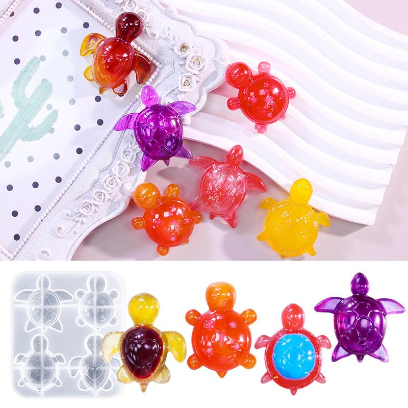 Силиконовые формы Four Turtles – обзор и цена Gold Foil Flakes