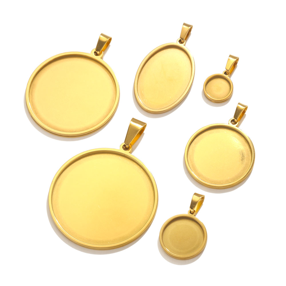 5 шт., подвеска-Кабошон из нер – обзор и цена Bezels Set Pendant