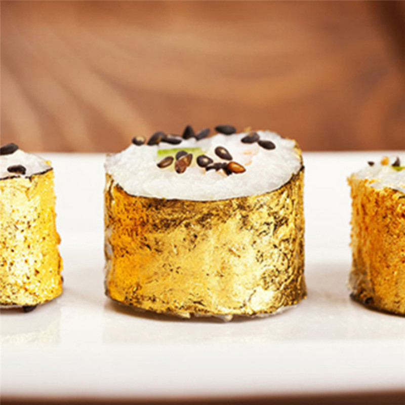 100 шт., Антивозрастная позоло – обзор и цена Gold Foil Flakes