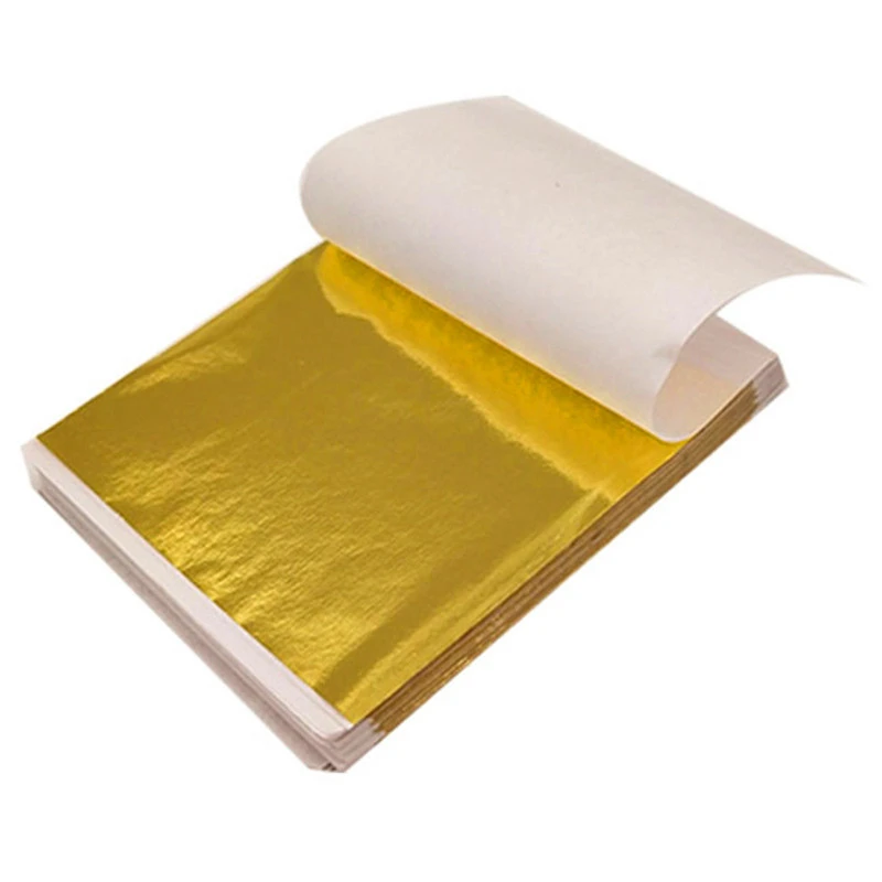 100 шт., 9 см, индивидуальная  – обзор и цена Gold Foil Flakes