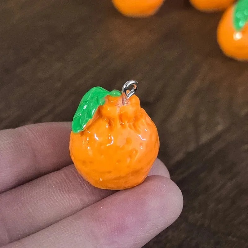 10 шт. 3D-имитация мандарина и – обзор и цена Resin Crafts Diy