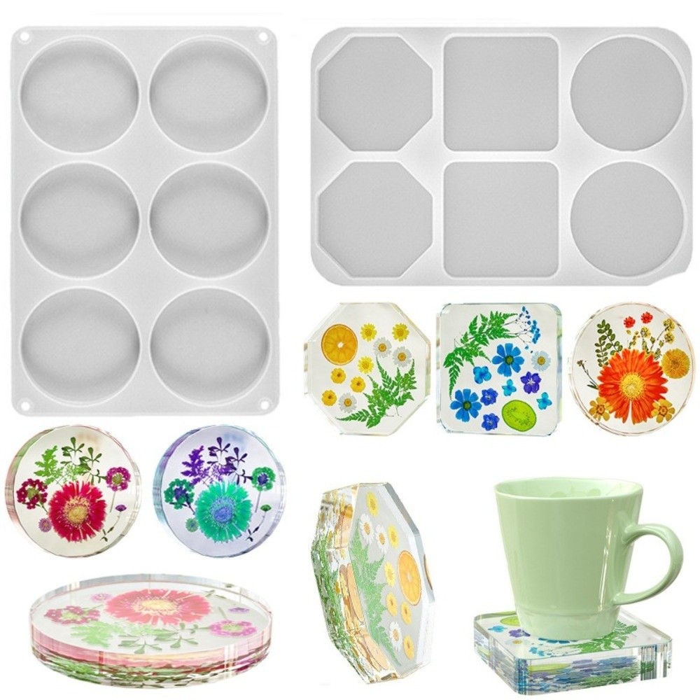 Креативные силиконовые формы д – обзор и цена Coaster Mold Round