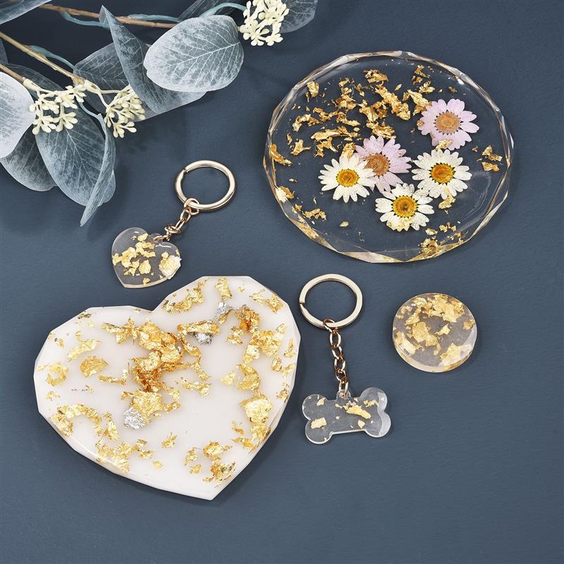 Блестки из искусственной Золот – обзор и цена Gold Foil Flakes