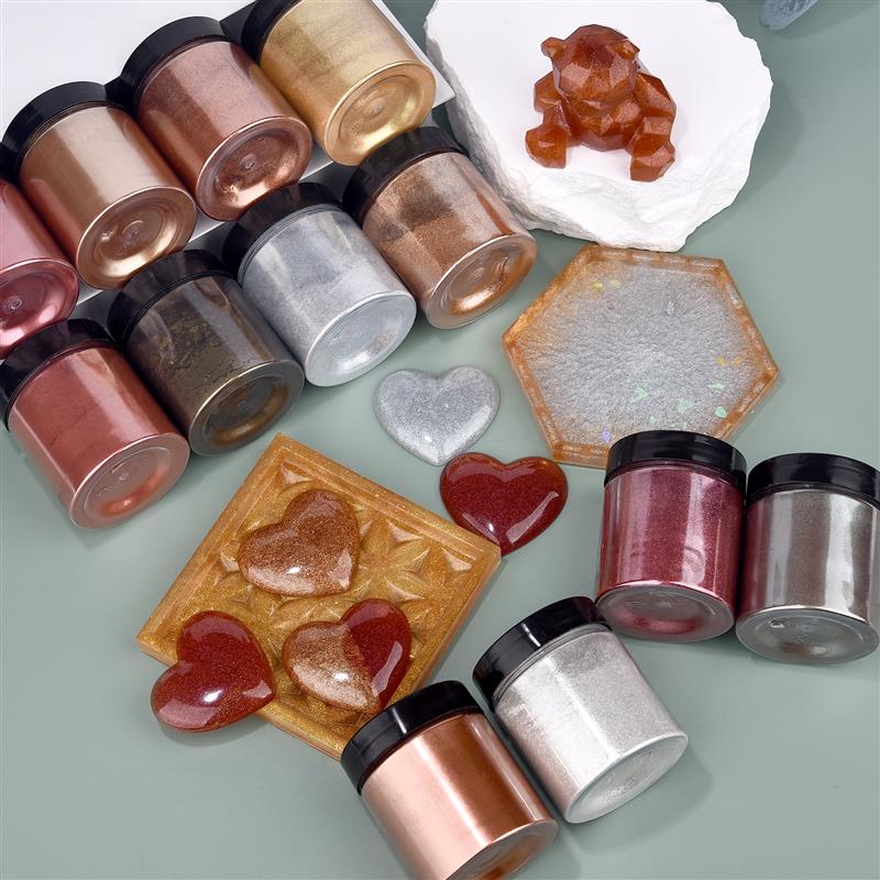 Пигмент перламутровый блестящи – обзор и цена Resin Pigment Set