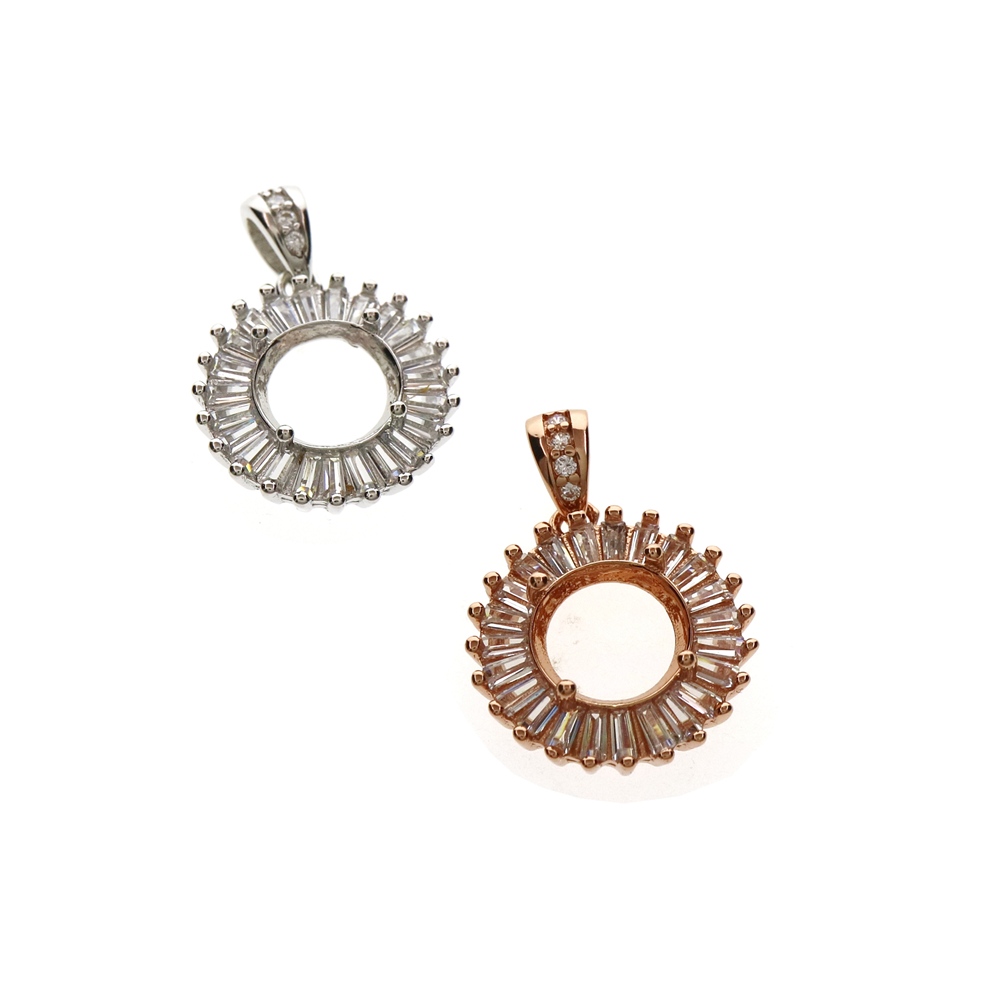 4-12 мм круглый ободок из розо – обзор и цена Bezels Set Pendant