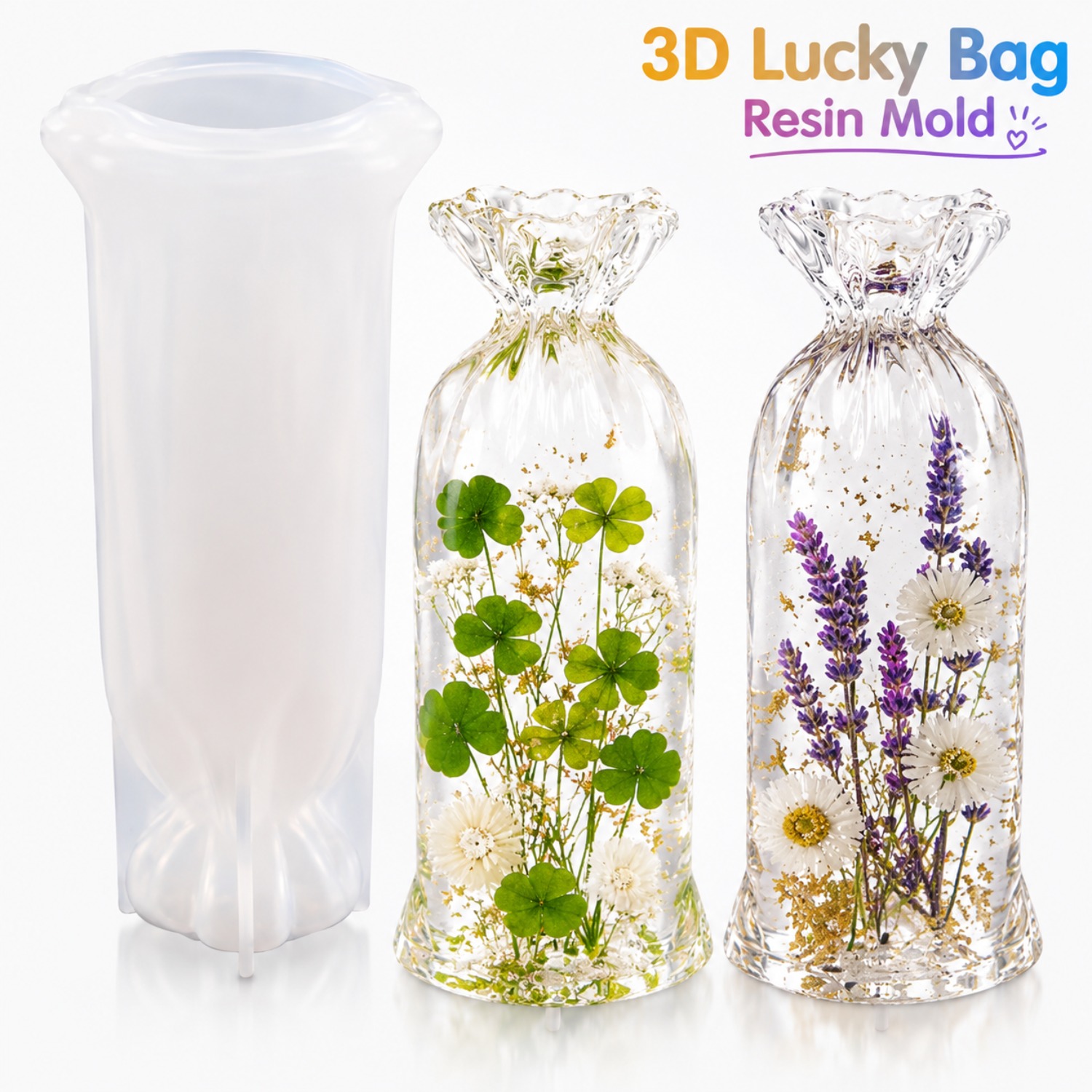Силиконовые формы Lucky Bag дл – обзор и цена Flower Preservation Resin