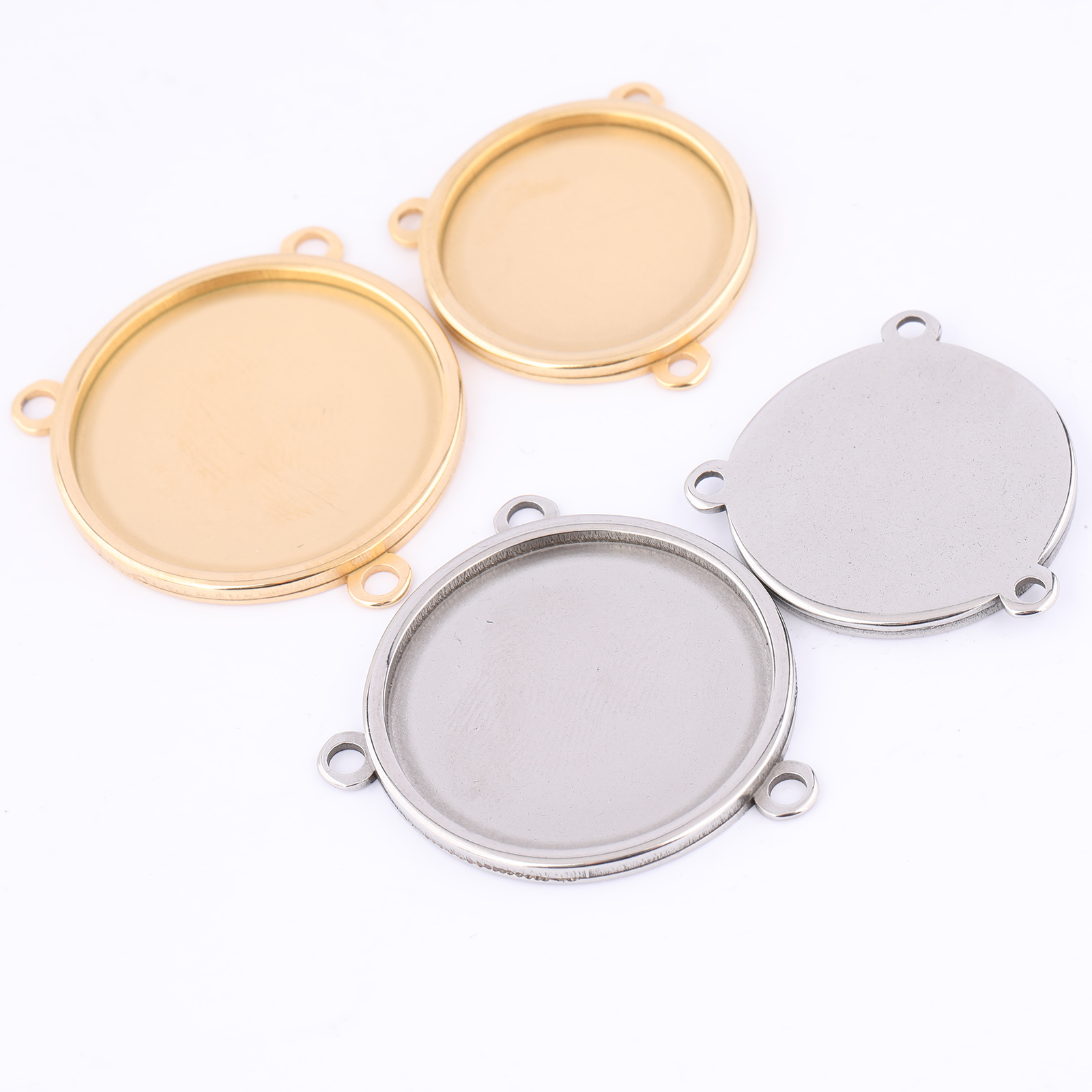 5 шт., позолоченные, из нержав – обзор и цена Bezels Set Pendant