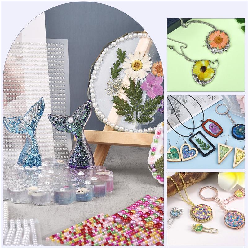 УФ-смола, кристально чистая, б – обзор и цена Resin Jewelry Kit