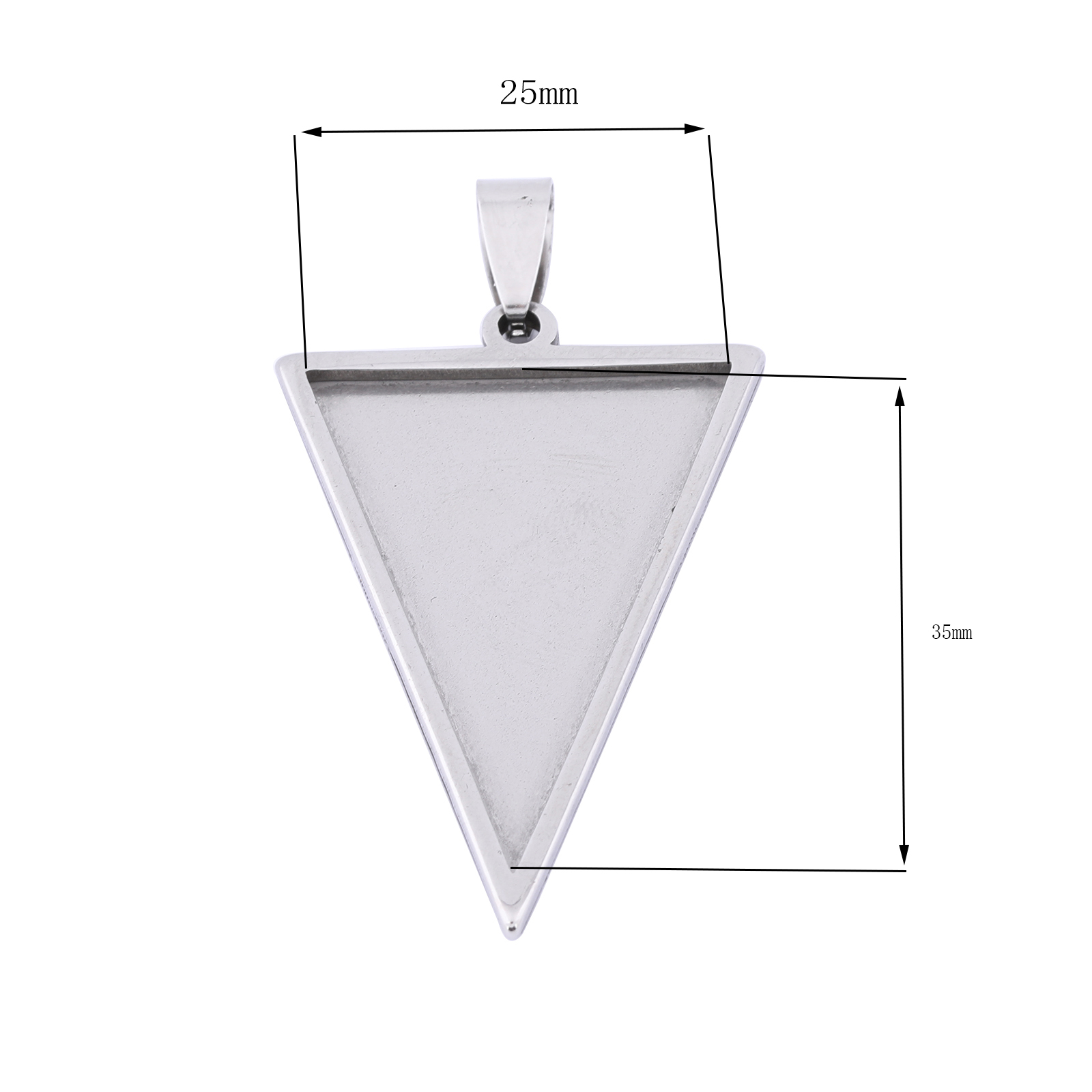 5 шт., треугольные подвески дл – обзор и цена Bezels Set Pendant